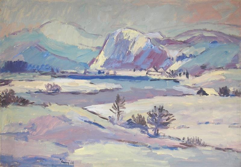 Jaroslav Černý - Zimní krajina