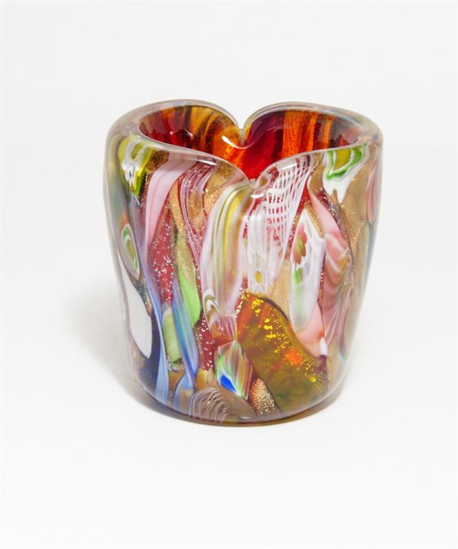 Vázička BIZANTINO (Tutti-Frutti) sklárna AVEM Murano Itálie