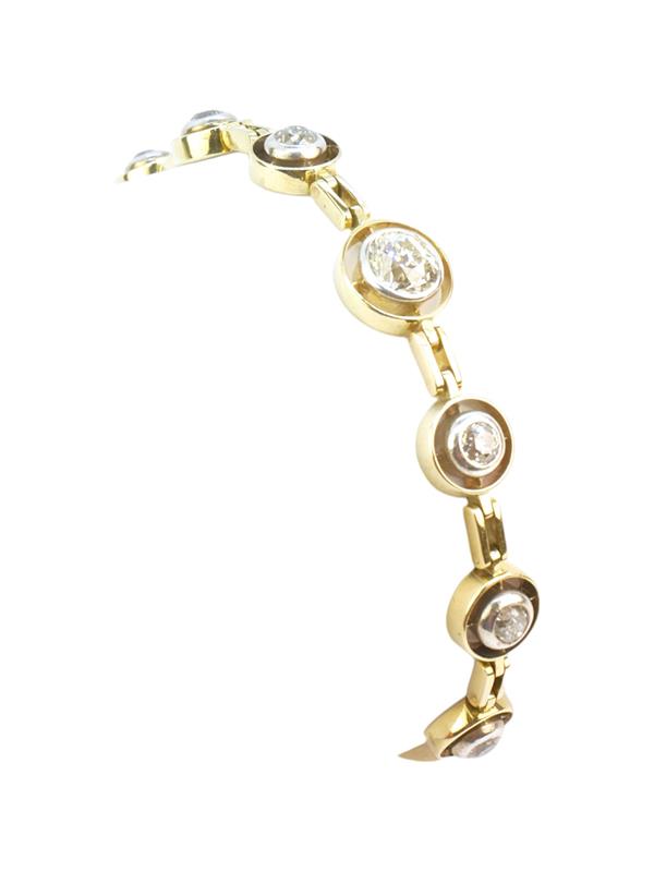 Briliantový náramek