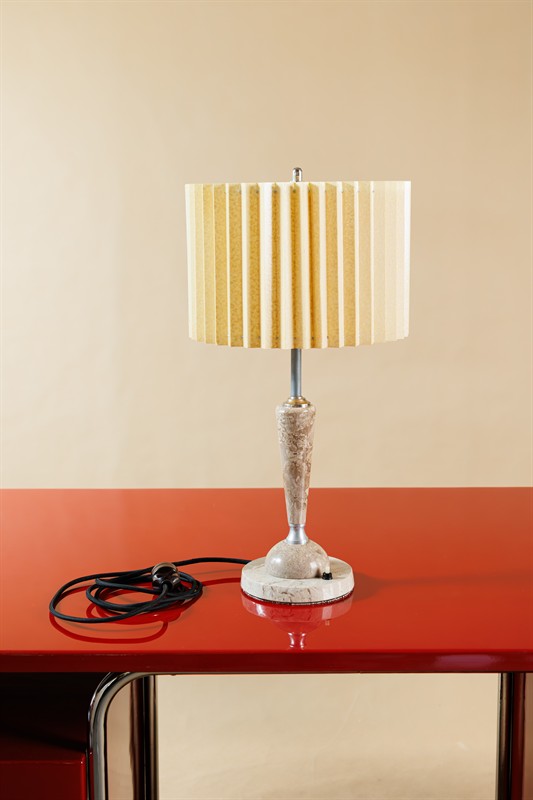 STOLNÍ LAMPA-ART DECO