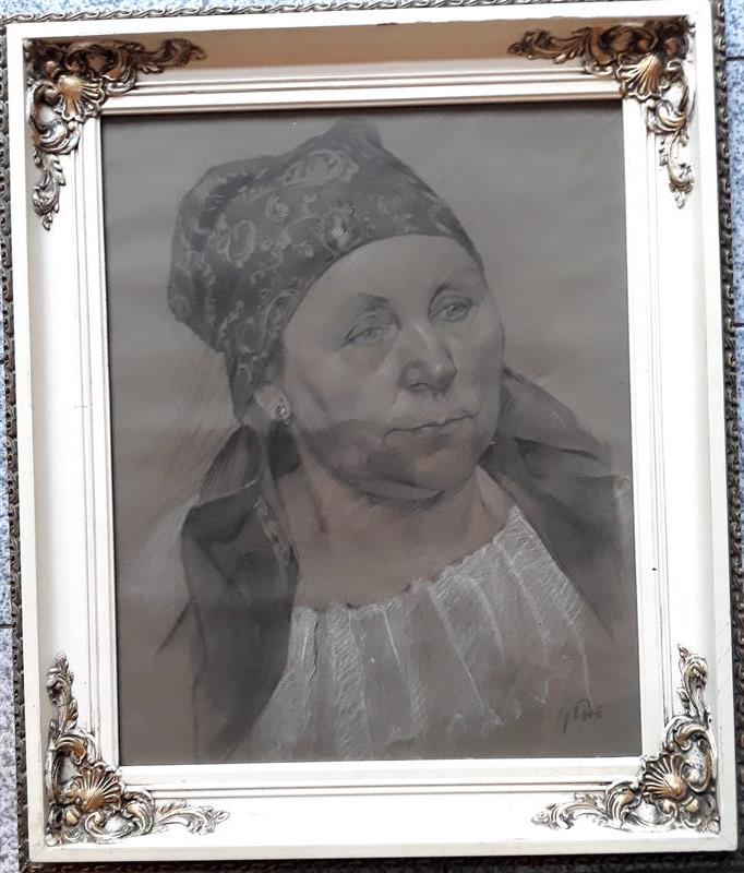 Porš Gustav: Umělcova matka.