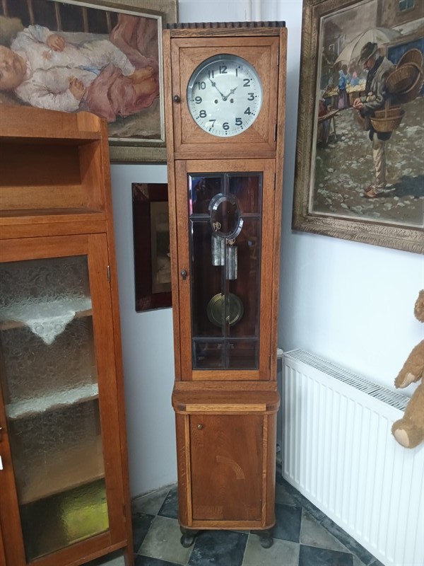 Hodiny podlahové art deco