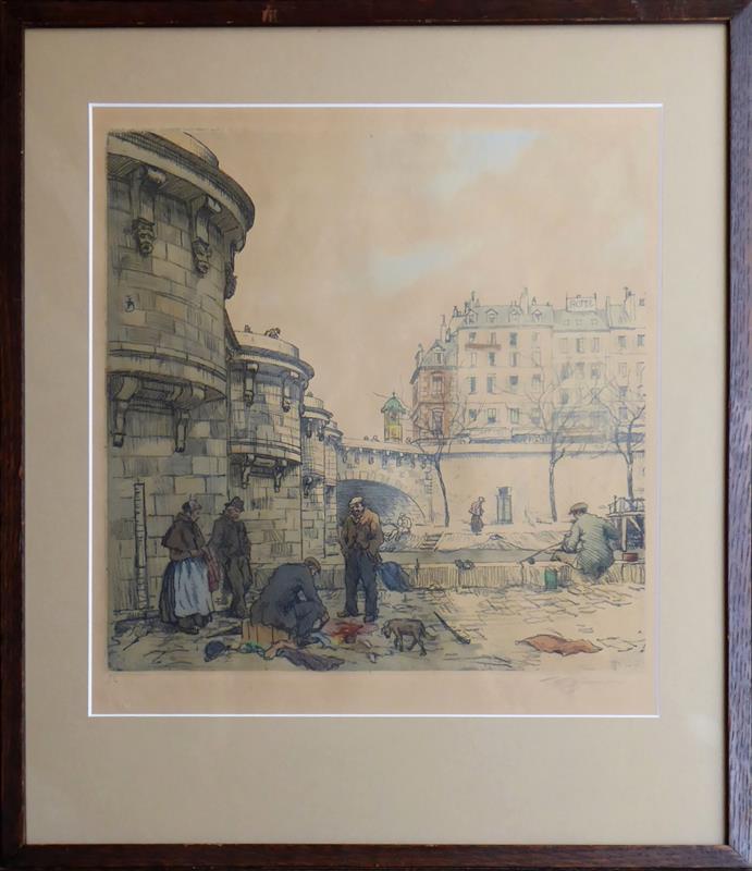 Tavík František Šimon - Vetešníci pod Pont Neuf