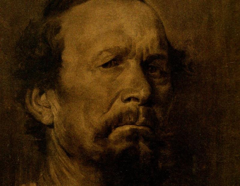 KAREL RAŠEK - Portrét starého muže