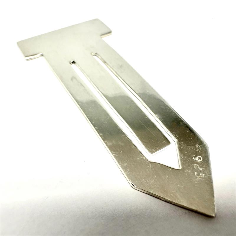 Stříbrná záložka do knihy