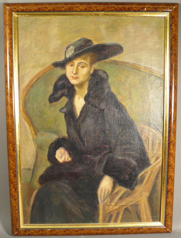 Zdena Burghauserová, Portrét Libuše Freslové, r. 1916