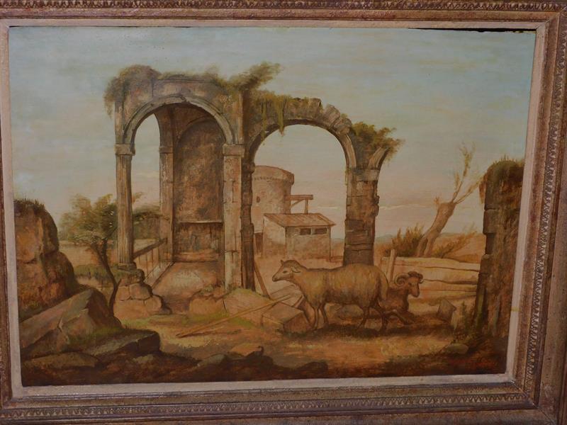 VERIS - Antické rtuiny, olej, karton