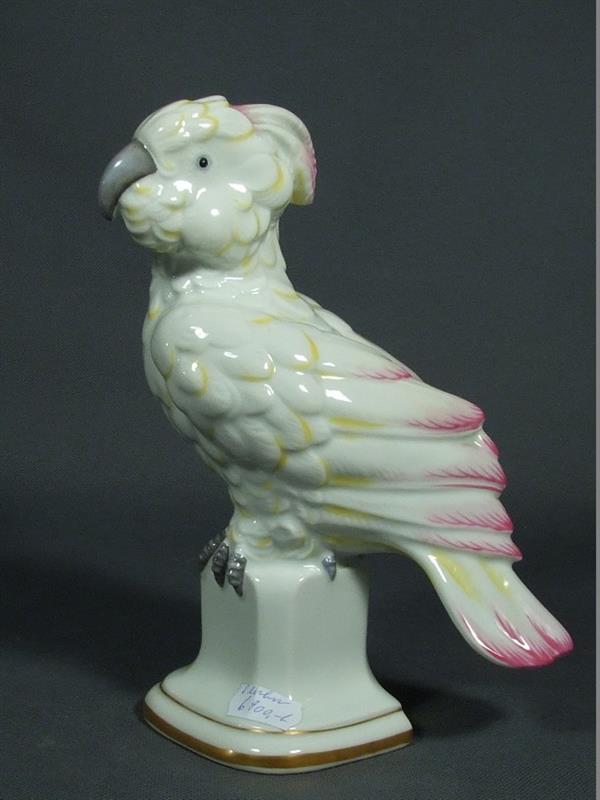 Papoušek Slavkov v21cm,starý