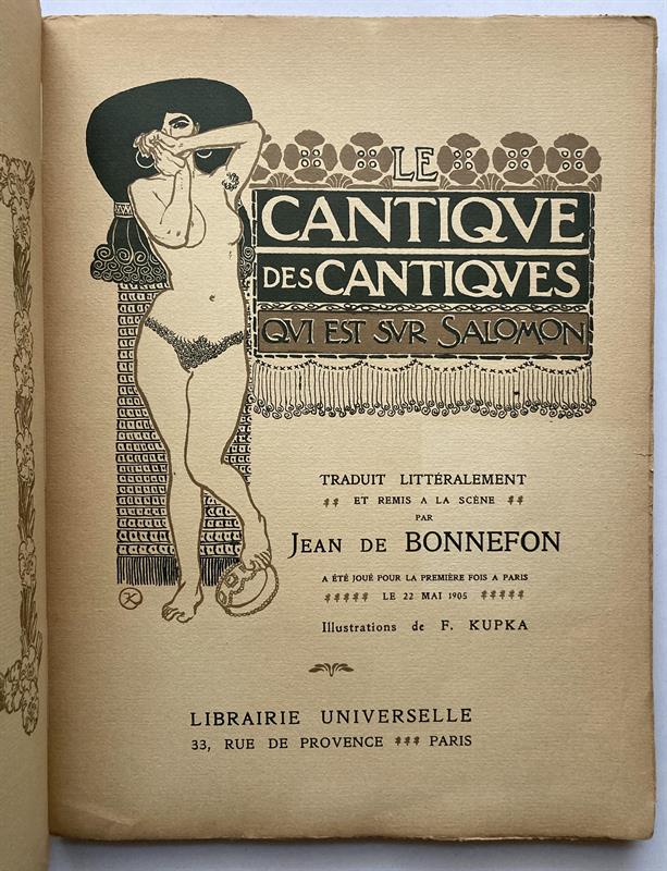 František Kupka, Cantique de cantiques, Píseň písní, 1905