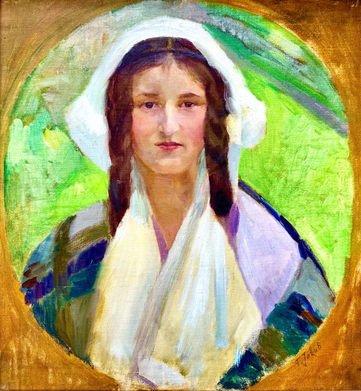 František Jakub: Portrét dívky