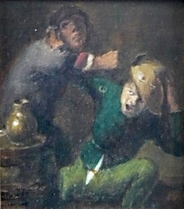 dle Adriaena Brouwera - Rvačka