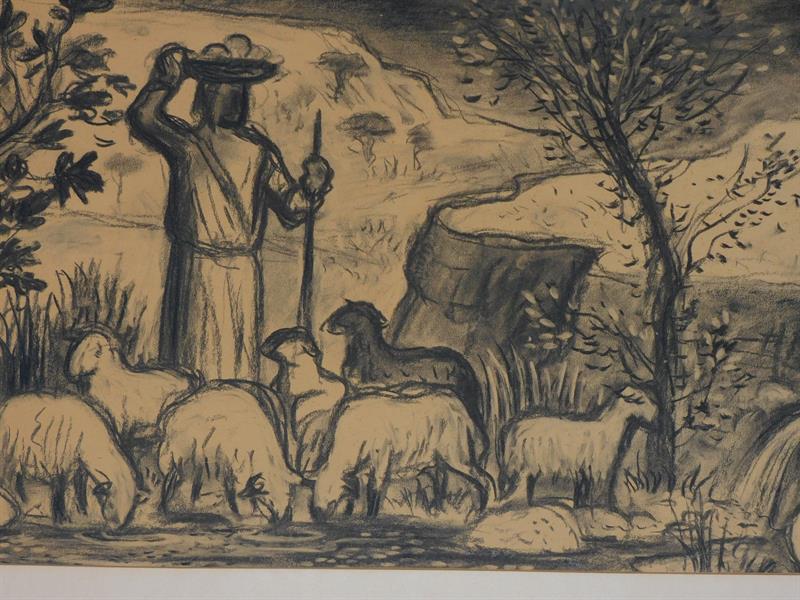 CYRIL BOUDA - NÁVRH na GOBELIN, velký formát