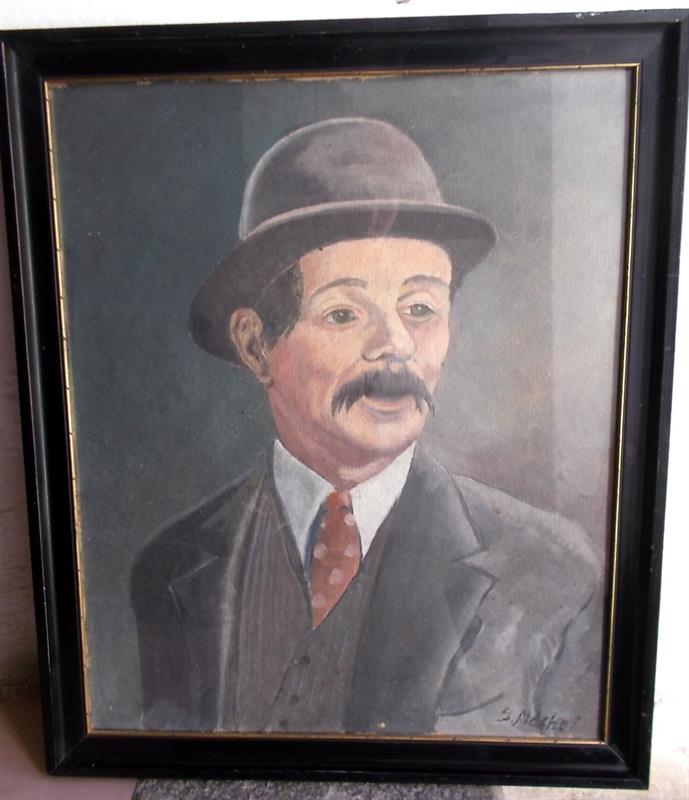 Vlasta Burian,Král komiků,akademický malíř Svatopluk Máchal