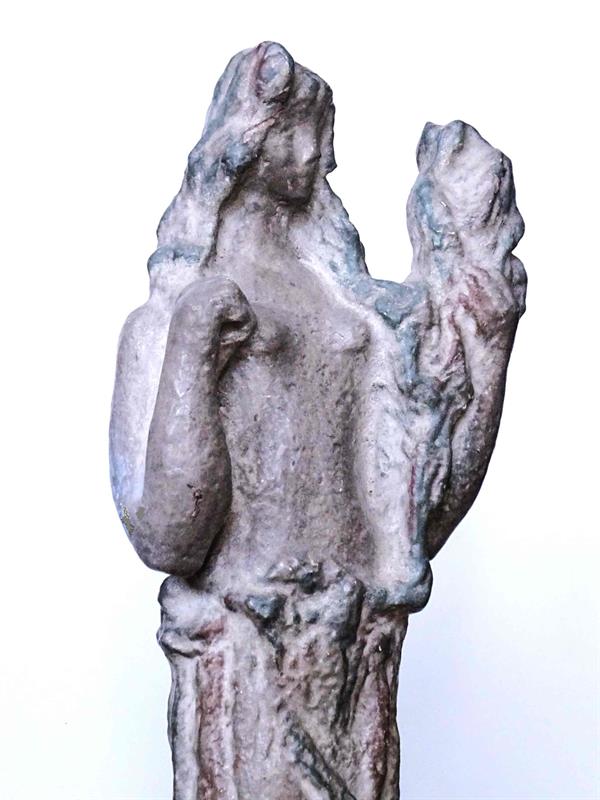 Alegorická socha, sign. Soukup