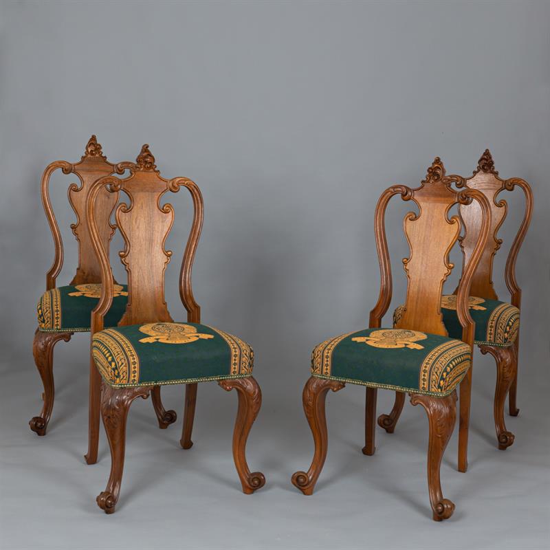 Židle neorokoko 4ks