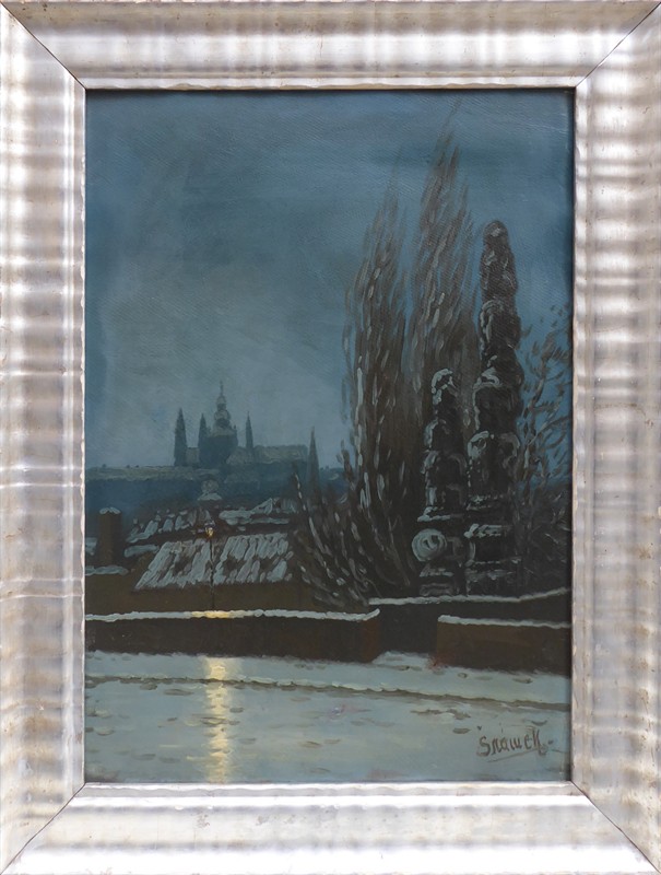 Tomáš Šrámek - Pražské nokturno v zimě