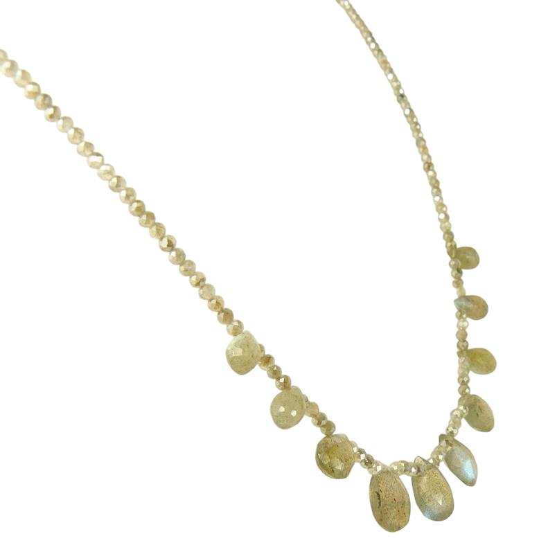 Náhrdelník - labradorit