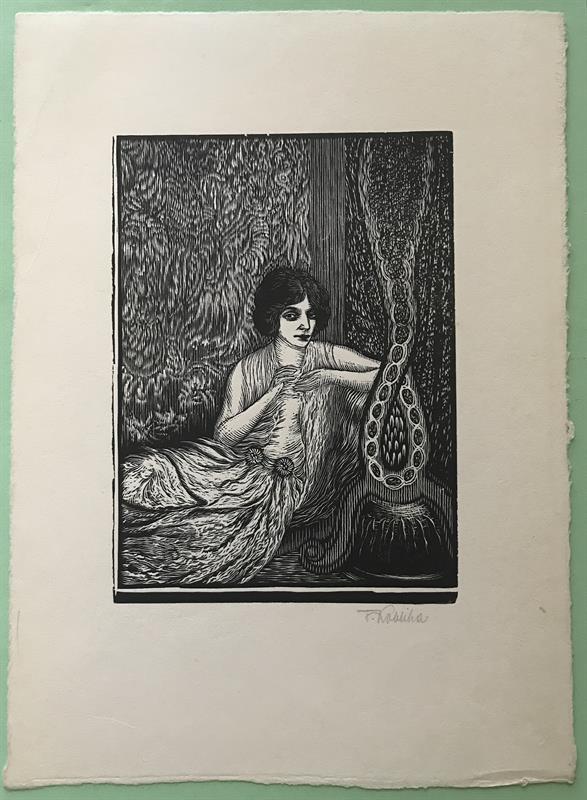 František Kobliha (1877-1962) - 2x dřevoryt