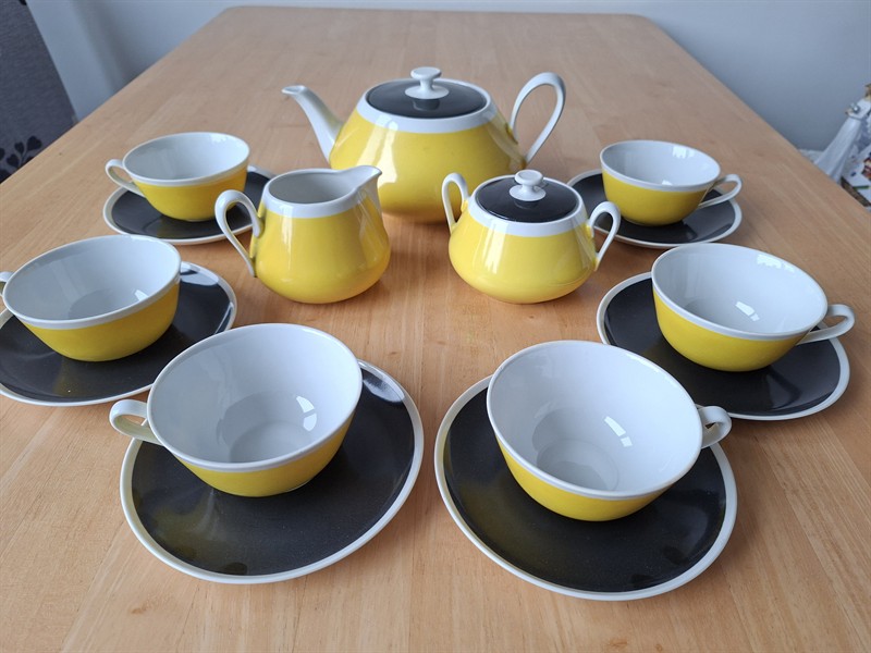 Porcelánový servis MZ - Stará Role - zajímavý design