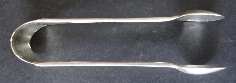 Stříbrné kleštičky na cukr - secesní ornament