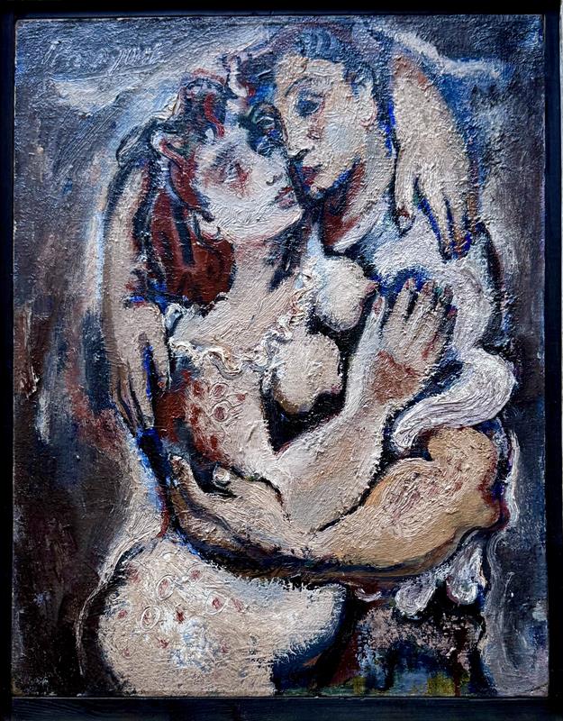 Jan Provazník: Milenci (kol.1930)