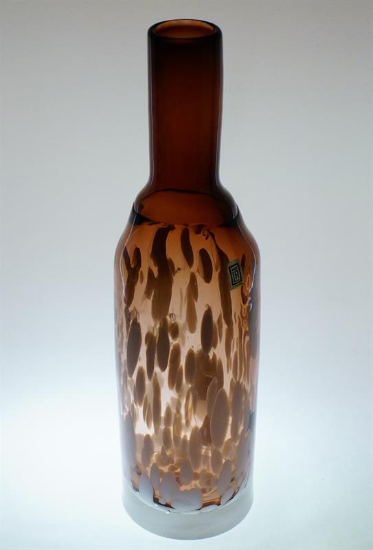 Váza hutní sklo - Jaroslav TARABA Lednické Rovne Slovensko