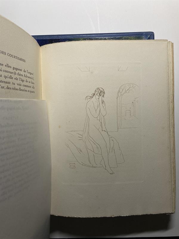 Otakar Kubín - Coubine, lepty pro Pierre Louys - Mimes