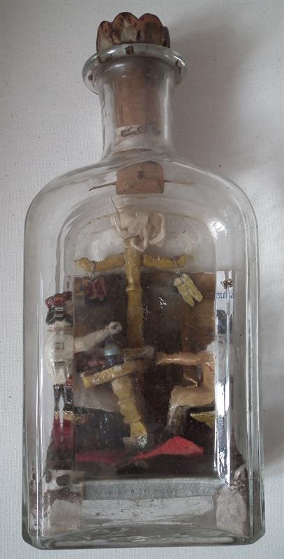 Lahev se ševcovskou dílnou.