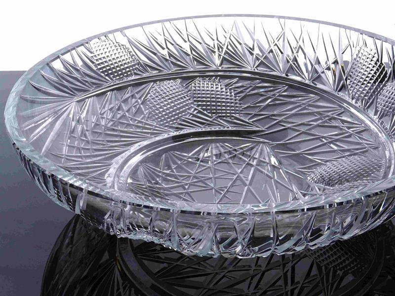 Roubíčková Miluše, broušená mísa