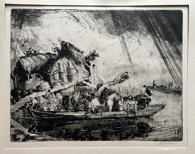 Alex Adolf Jelínek: Konvolut 4 graf. listů