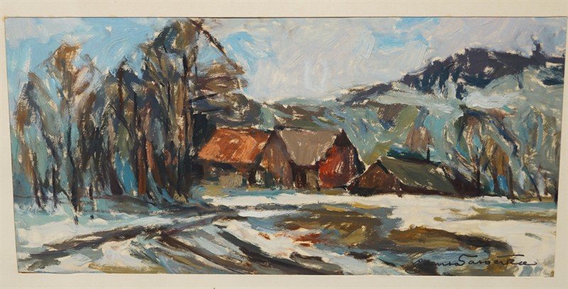 DO VSI zimní motiv, František PATOČKA 1976