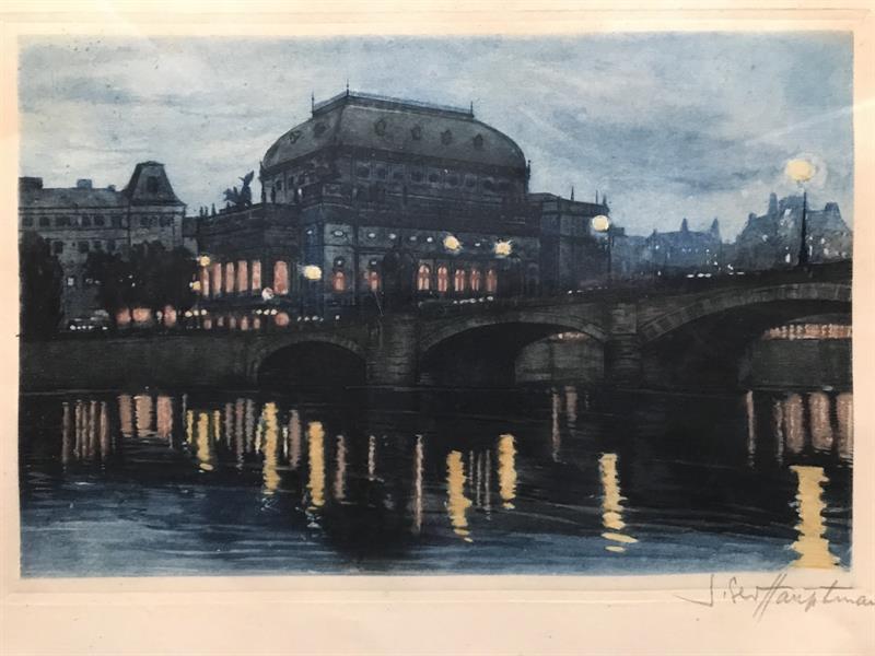 Hauptmann-Sedláček Jaromír: Národní divadlo (velká vari.)