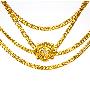 Starožitný zlatý náhrdelník s perličkami